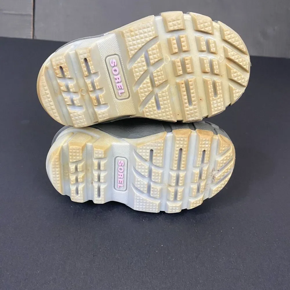 Sorel Cub Purple Lilac Insulated Pull On Snow Winter Boots Youth Shoe‎ Size 6
